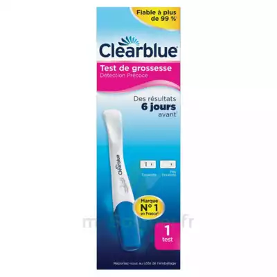 Clearblue Early Test De Grossesse Détection Précoce B/1 à Bègles